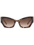 DSQUARED2 EYEWEAR tortoiseshell-effect sunglasses - Brown