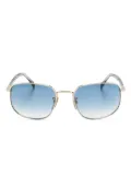 Eyewear by David Beckham gradient-lenses square-frame sunglasses - Gold