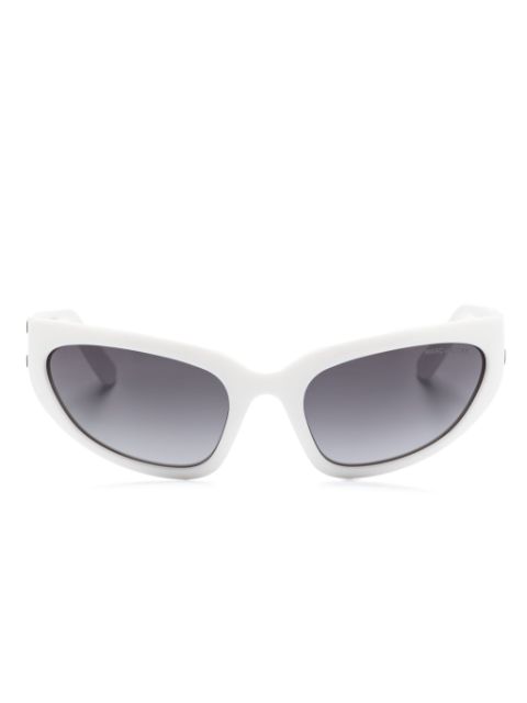 Marc Jacobs Eyewear logo-embossed biker-frame sunglasses Women