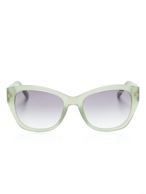 Marc Jacobs Eyewear logo-plaque square-frame sunglasses Women