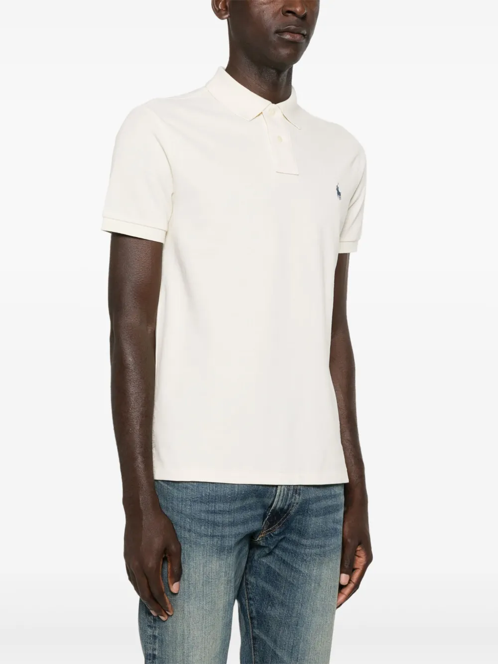Polo Ralph Lauren Poloshirt met print Beige