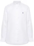 Polo Ralph Lauren Polo Pony-embroidered cotton shirt - White