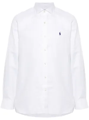 Polo Ralph Lauren button-down Collar Shirt | White | FARFETCH