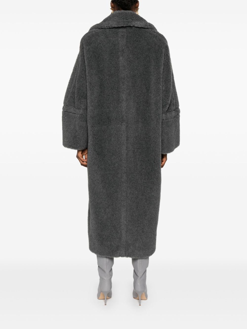 Shop Max Mara Kadiak Coat In Grey