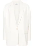 Max Mara Monica oversized blazer - White