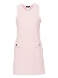 Versace baroque-jacquard beach dress - Pink