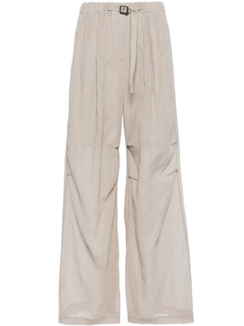 Brunello Cucinelli straight-leg belted trousers Women