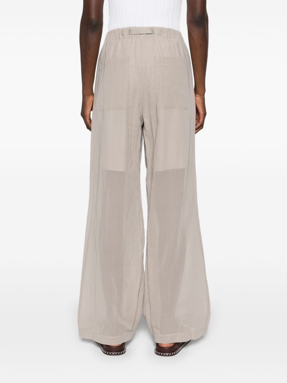 Brunello Cucinelli straight-leg belted trousers Women