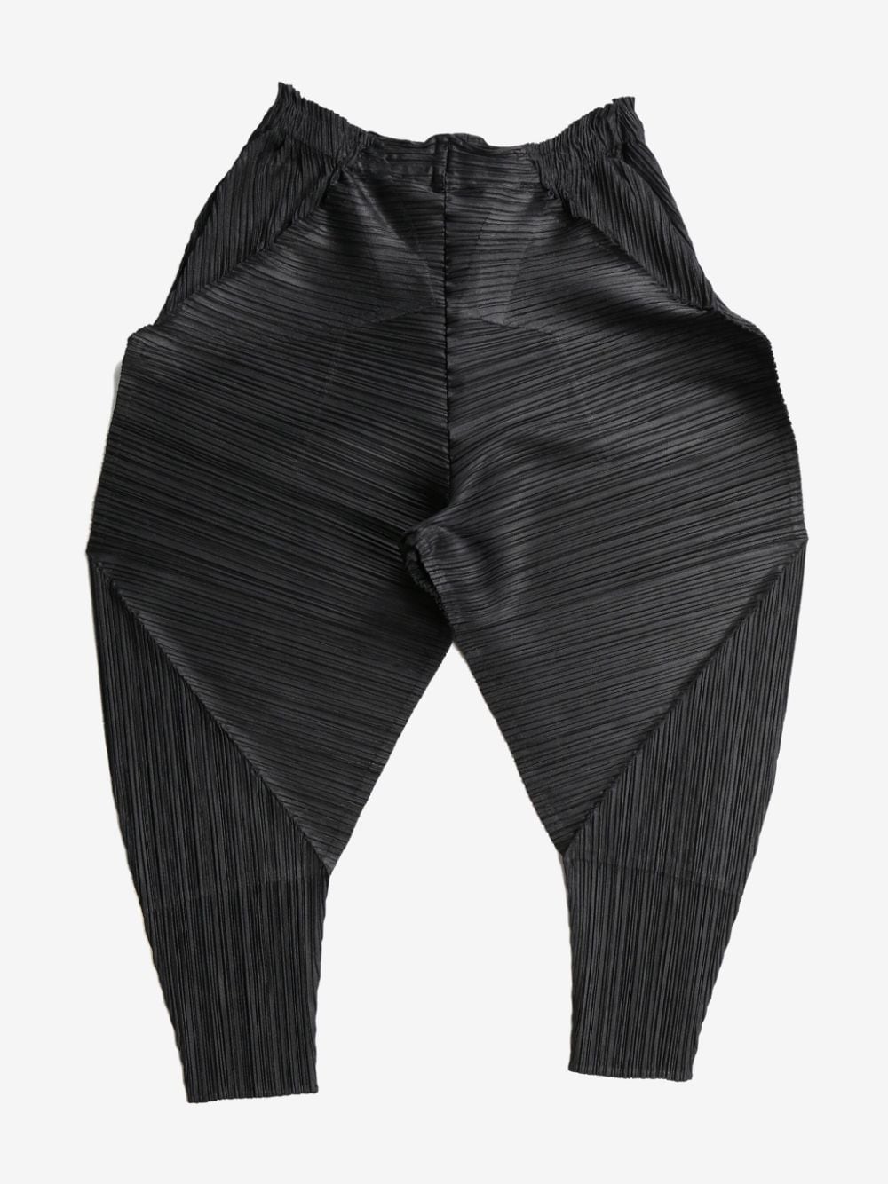 Pleats Please Issey Miyake plissé-effect trousers - Zwart