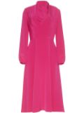 Adam Lippes Blythe silk crepe dress - Pink