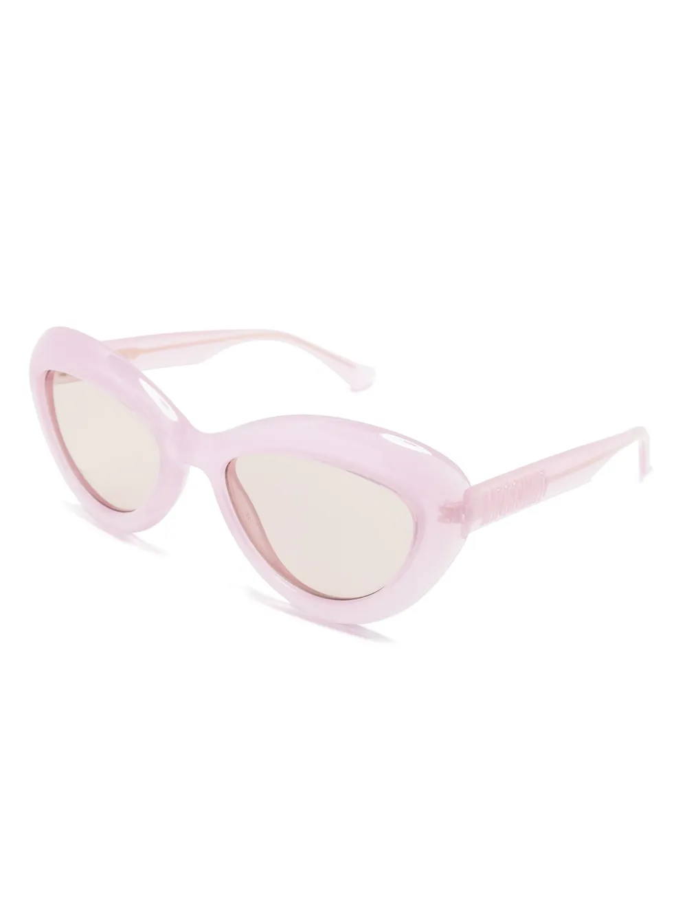 Moschino Eyewear Zonnebril met cat-eye montuur - Roze