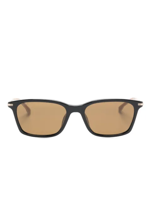 BOSS rectangle-frame tinted sunglasses