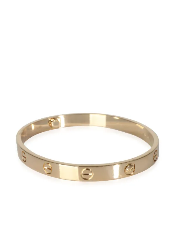 Cartier bangle gold discount