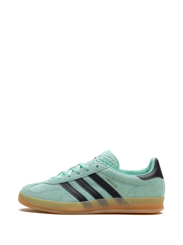 adidas gazelle silver green womens Adidas Originals