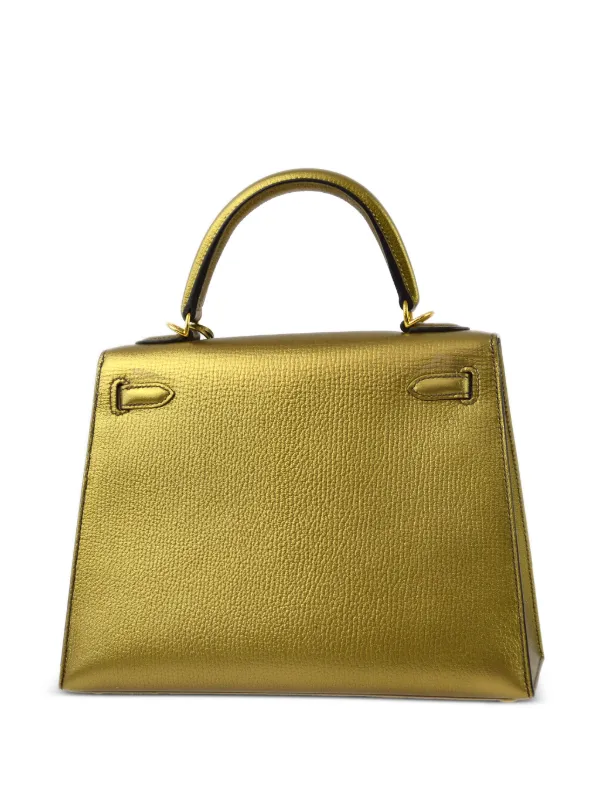 Hermes gold bag on sale