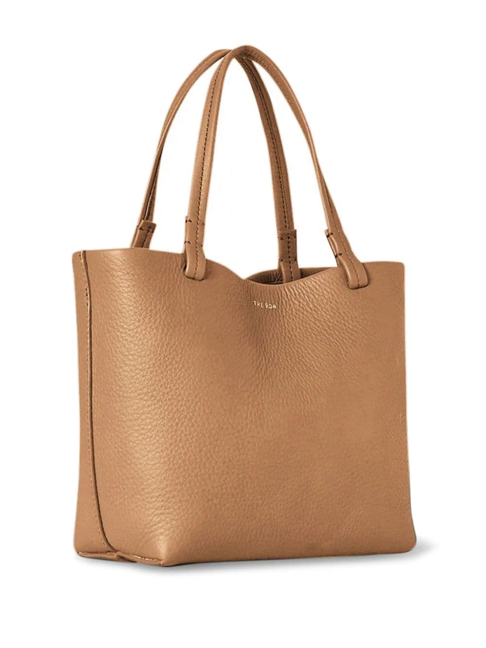 The Row small Park leather tote bag - Bruin