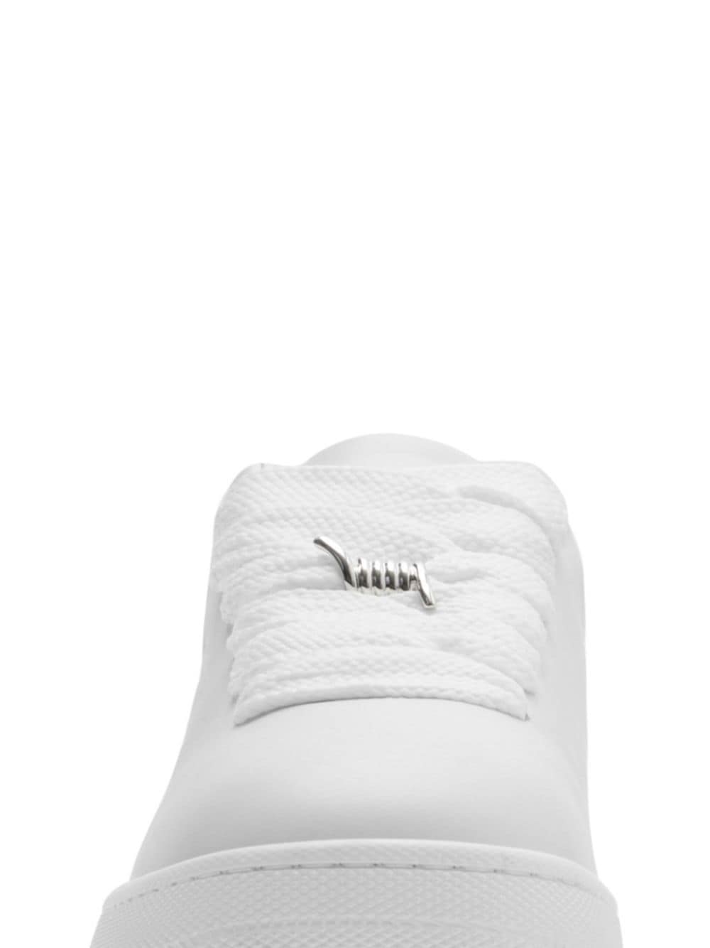 Burberry Bubble sneakers met vierkante neus - Wit