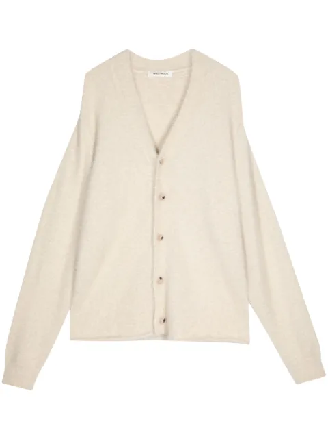 Wood Wood V-neck knit cardigan 