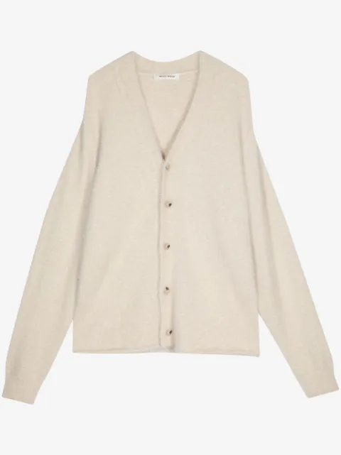 Wood Wood V-neck knit cardigan