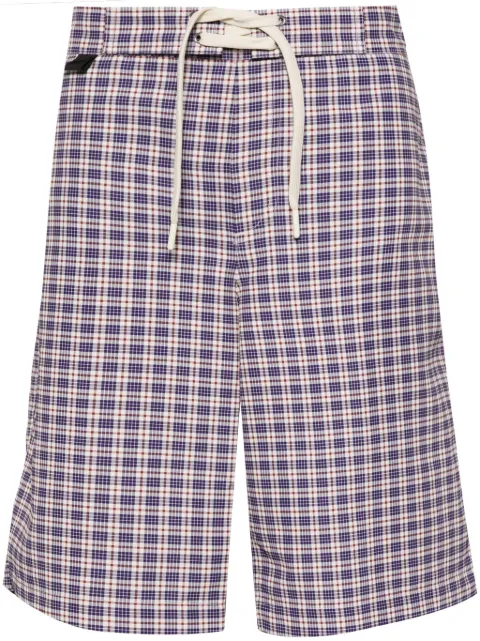 Wood Wood plaid check-print shorts 