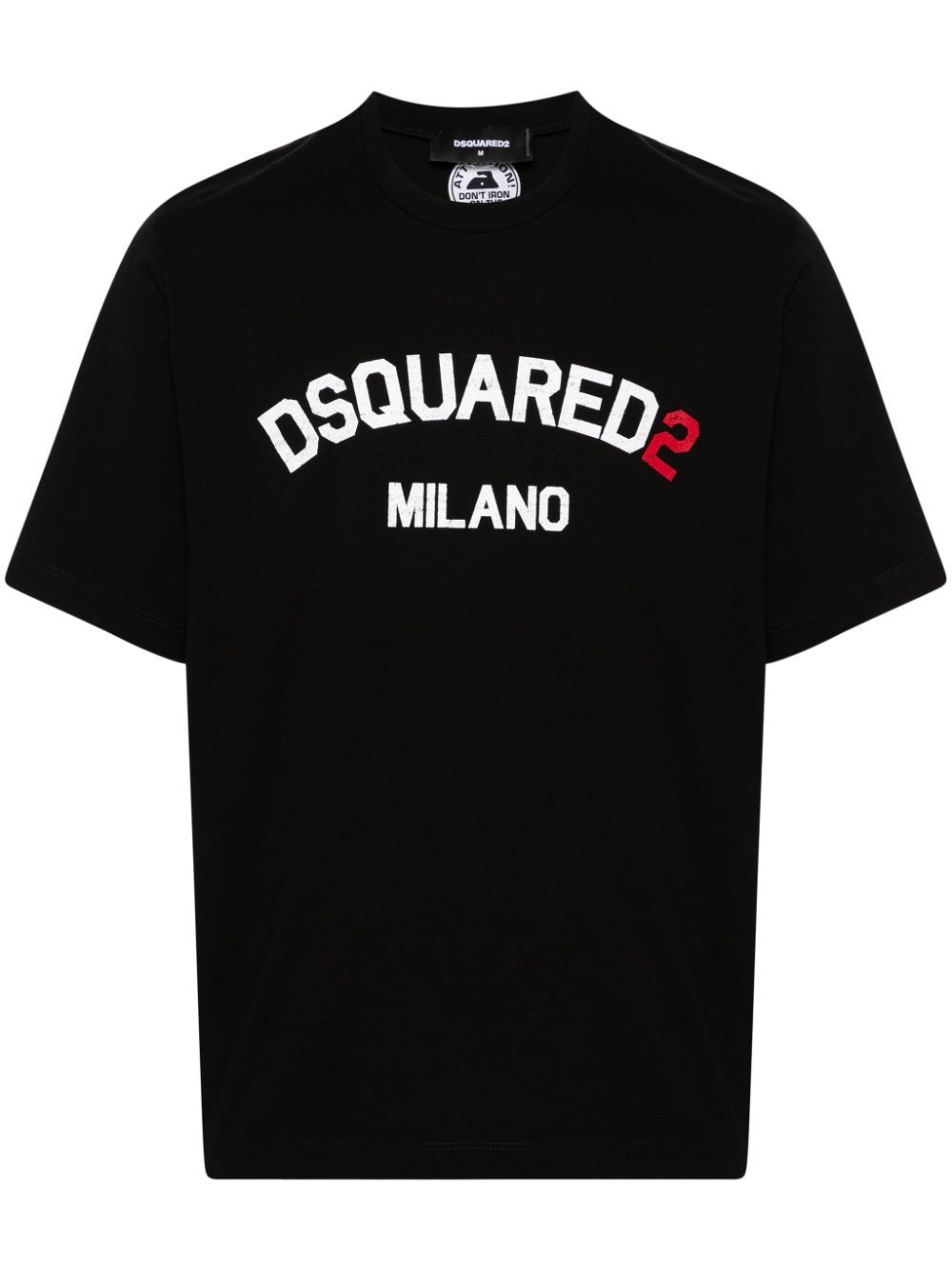 DSQUARED2 LOGO-PRINT COTTON T-SHIRT