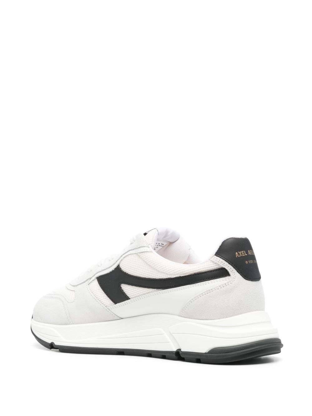 Shop Axel Arigato Rush Panelled Sneakers In White