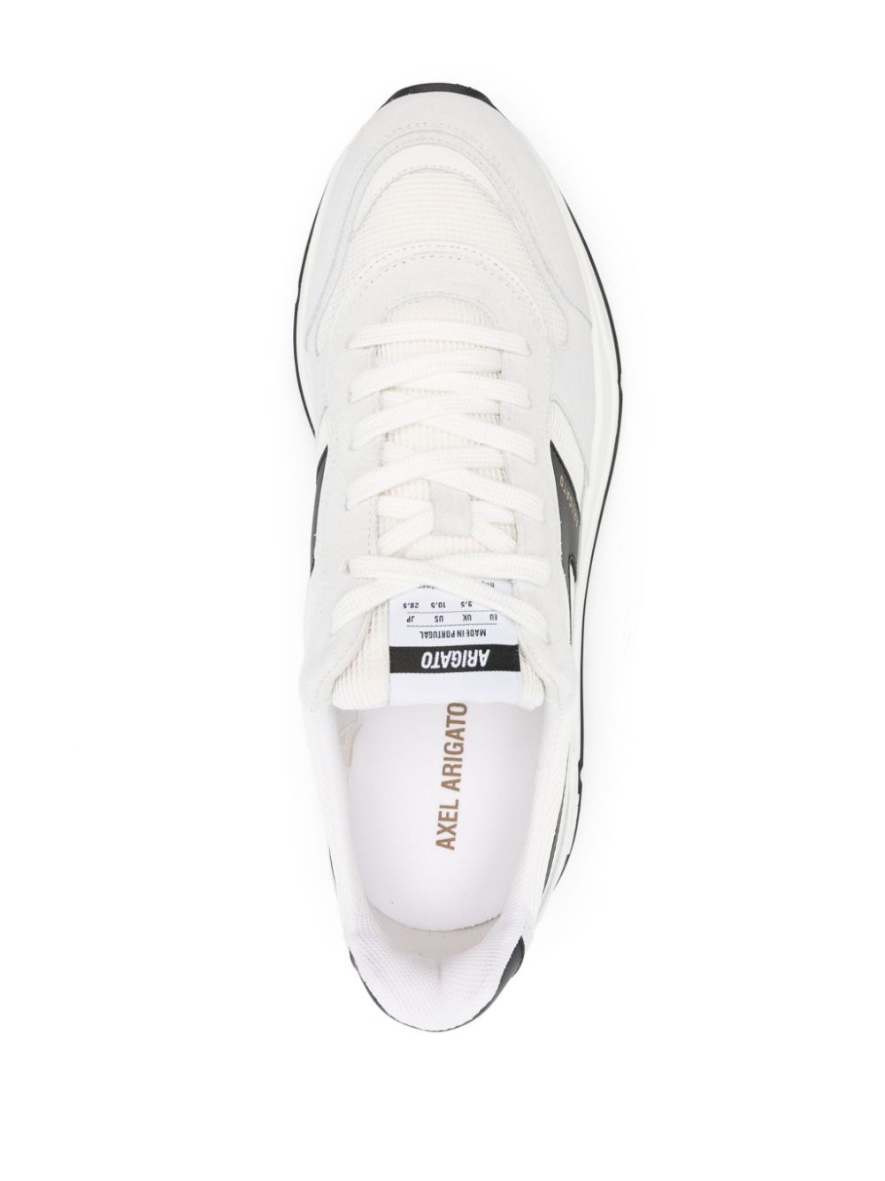 Shop Axel Arigato Rush Panelled Sneakers In White