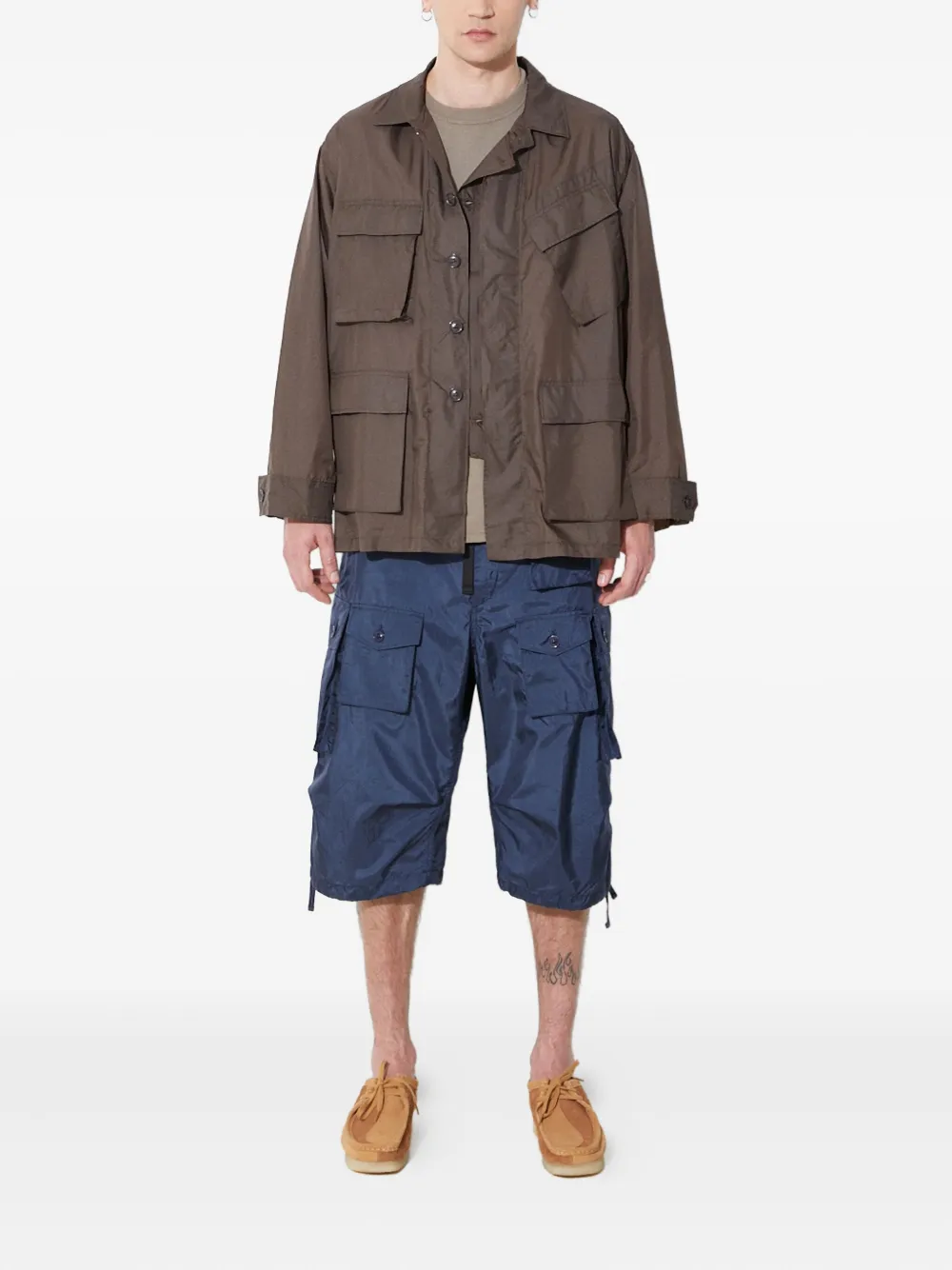 Engineered Garments cargo pocket shorts | Cargo Shorts | Image 2
