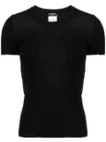 CHANEL Pre-Owned 2003 crew-neck cashmere top - Black