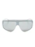 HUGO shield-frame sunglasses - White