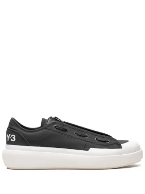 Y-3 Y-3 Ajatu Court Low Sneakers | Black | FARFETCH