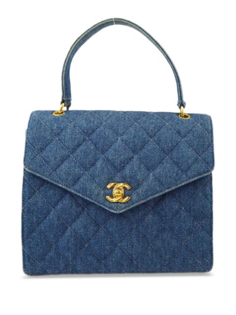 HOT SALE CHANEL 1998 Kelly top-handle bag Women