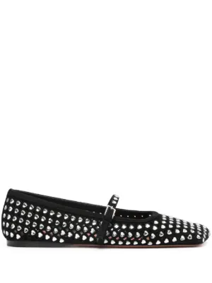 【関税込み】Amina Muaddi バレエシューズ Amina Muaddi ウィメンズ バレエシューズ通販 - FARFETCH