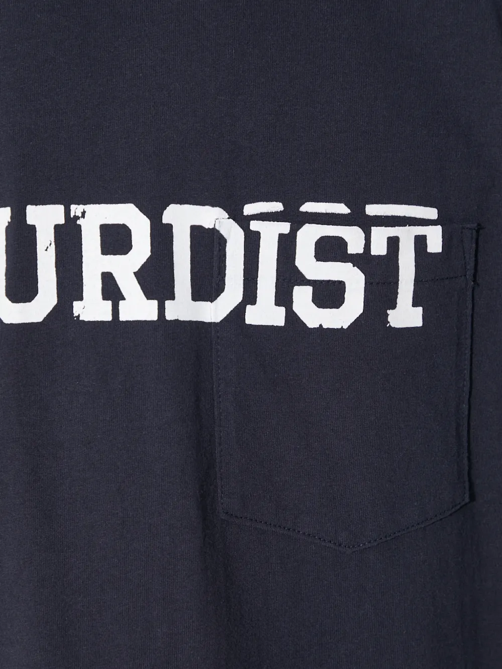 Engineered Garments T-shirt met zak en korte mouwen Blauw