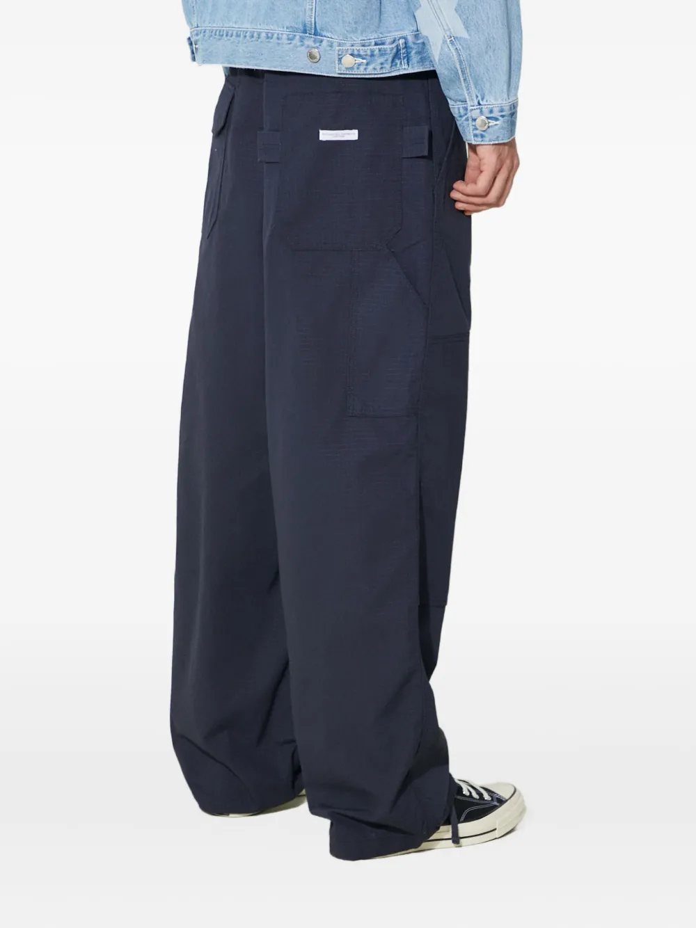 Engineered Garments Cotton Trousers In Blue