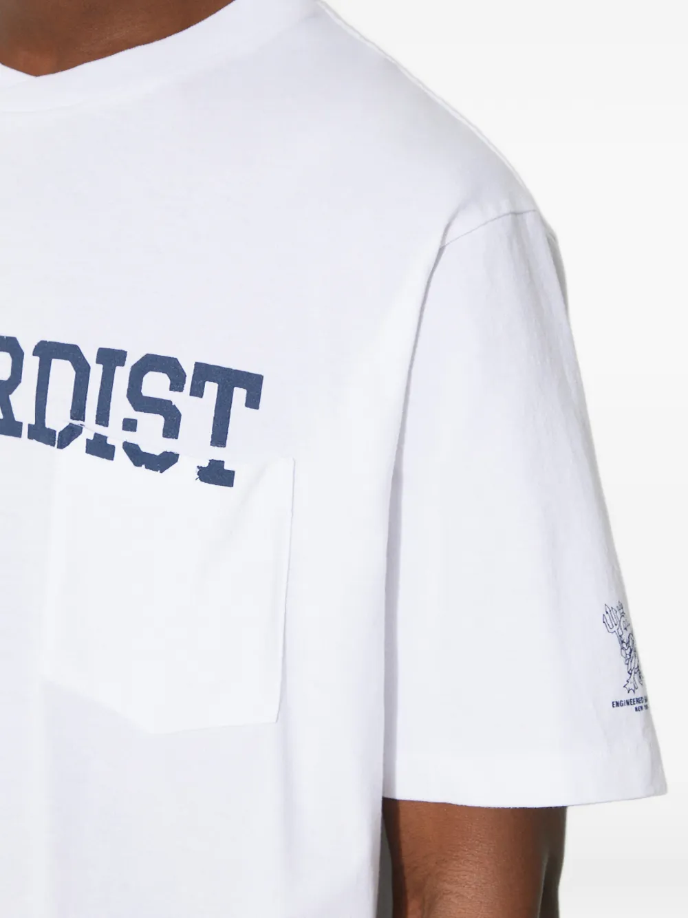 Engineered Garments T-shirt met zak Wit
