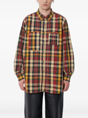 Engineered Garments チェック シャツ | レッド | FARFETCH JP