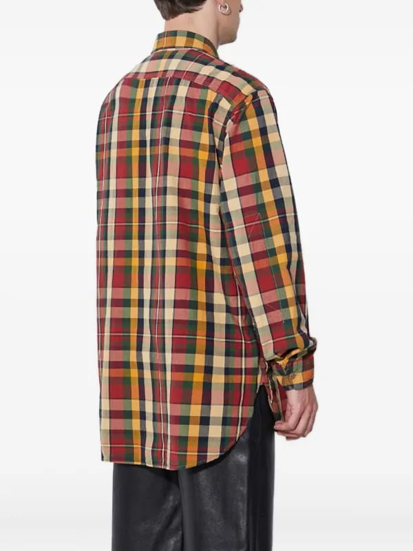 Engineered Garments チェック シャツ | レッド | FARFETCH JP