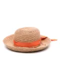 Helen Kaminski Newport Sb raffia sun hat - Neutrals