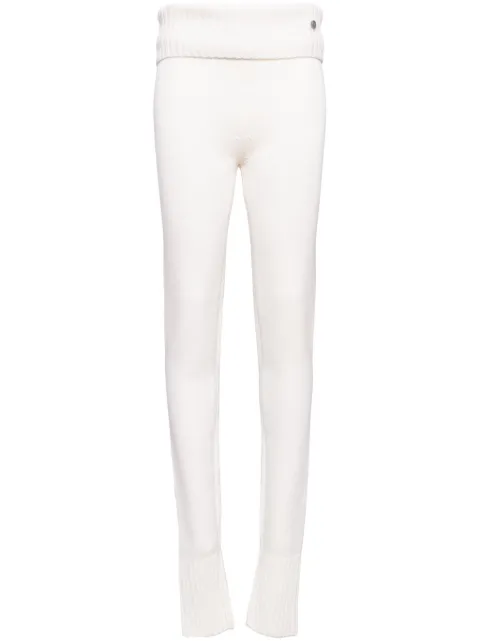 CHANEL Pre-Owned 2000 CC wool leggings