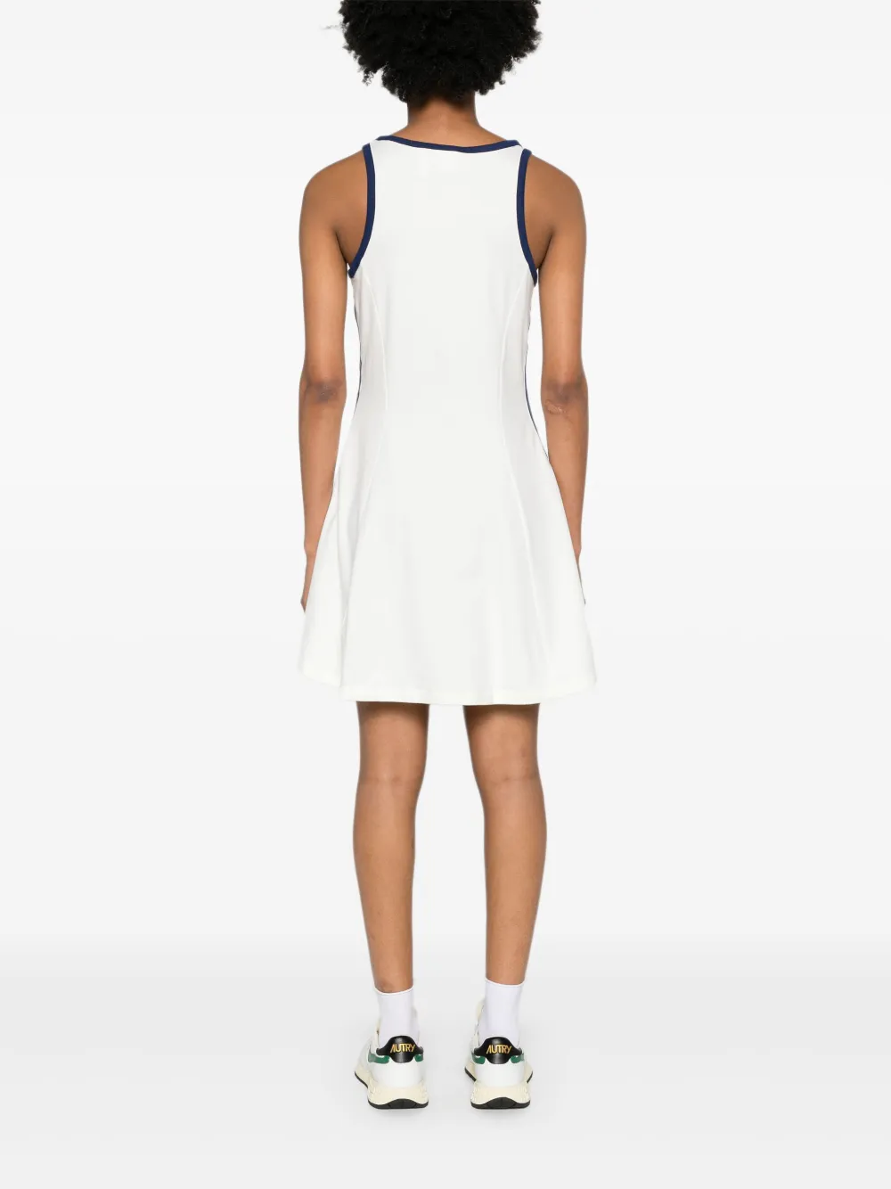 adidas Jersey mini-jurk Wit