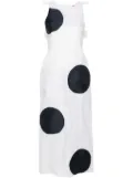 Vivetta Mikado midi dress - White