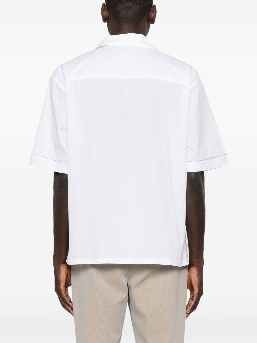 Marni Overhemd met grafische print Wit