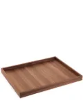 Schönbuch rectangular wooden tray (30cm x 36.5cm) - Brown