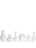 Schönbuch Blossom porcelain vases (set of six) - White