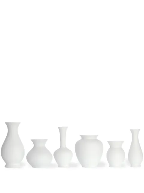 Schönbuch Blossom porcelain vases (set of six)