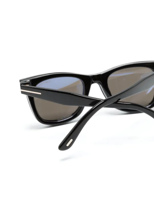 【関税込み】TOM FORD ブラック Renee スクエアメガネ Tom Ford® FT0847 Renee Square Sunglasses - EuroOptica