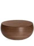 Schönbuch large Bowl wooden trinket box (7.5cm x 17cm) - Brown