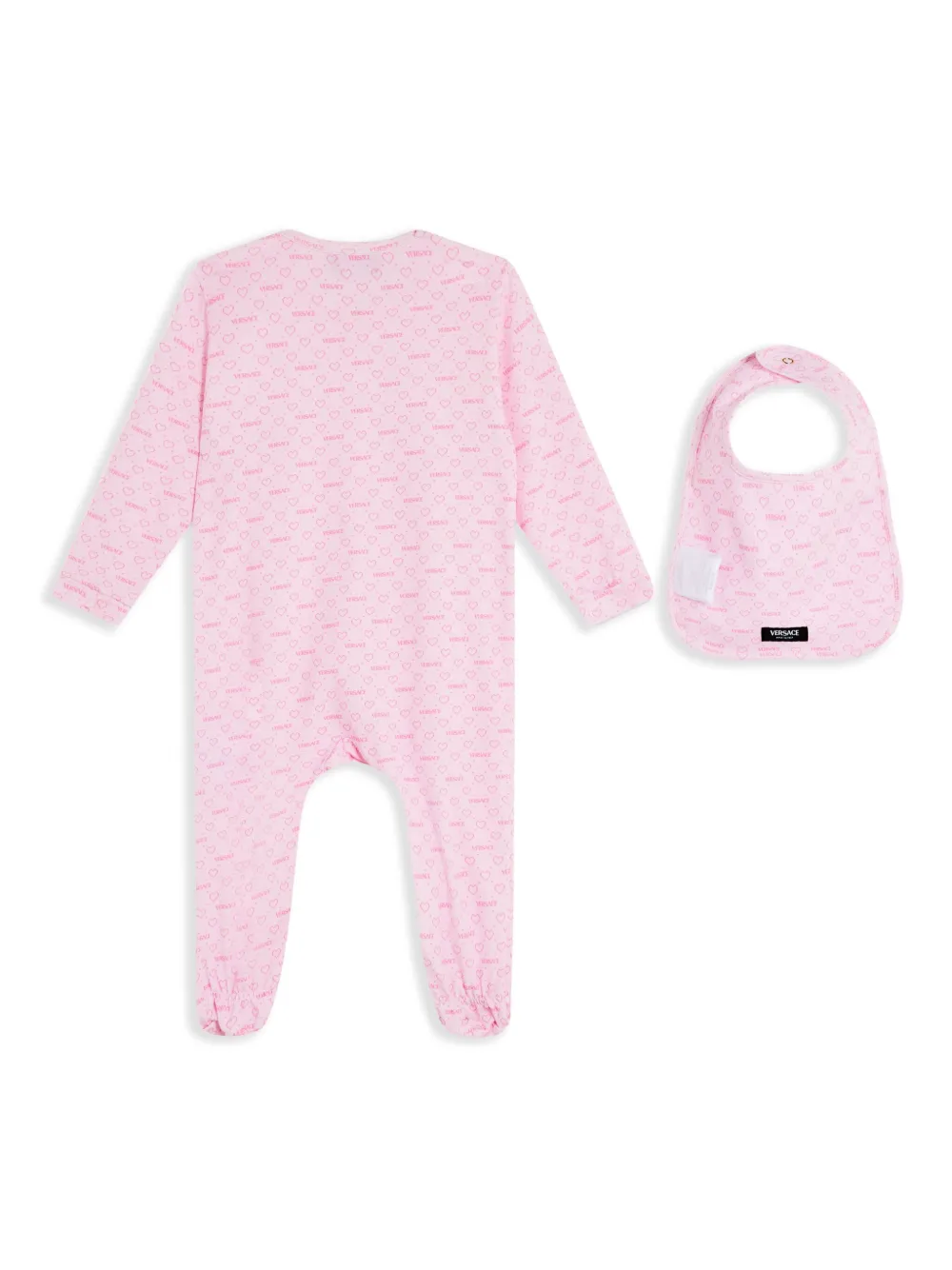 Versace Kids logo print babywear set | Babygrow Sets | Image 2