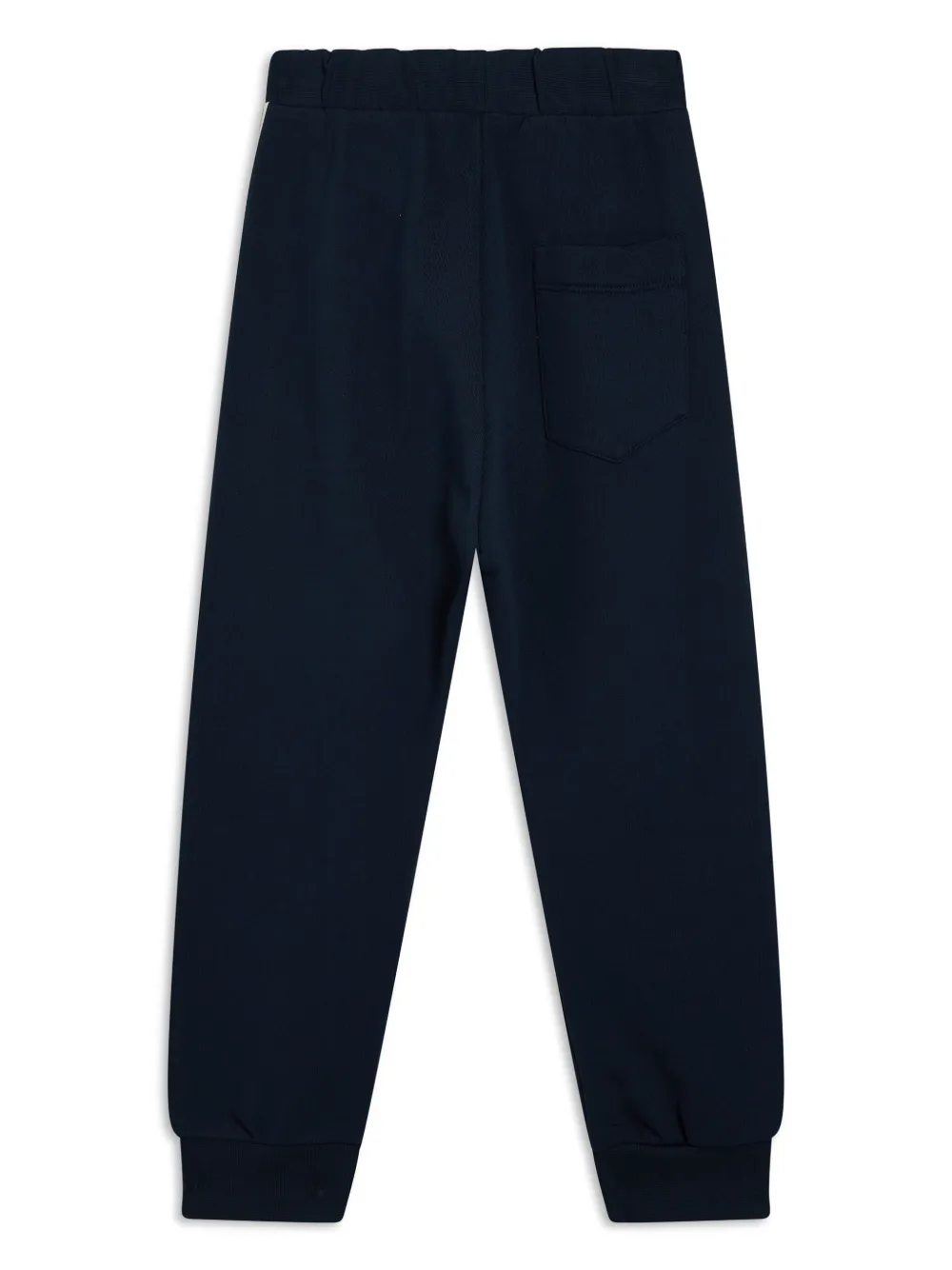 Versace Kids Broek met logoprint Zwart